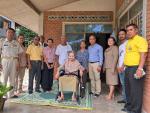 โครงการจัดหากายอุปกรณ์สำหรับช่วยเหลือคนพิการ 72,000 ชุด เฉลิ